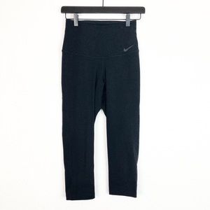 Nike Dri Fit Legging Crop Yoga Athletic Eyelet
